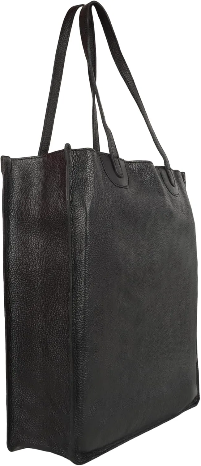 Vaan & Co. Tote  Upcycled Genuine Leather Shoulder Bag, Sustainable & Stylish Handbag for Everyday Use