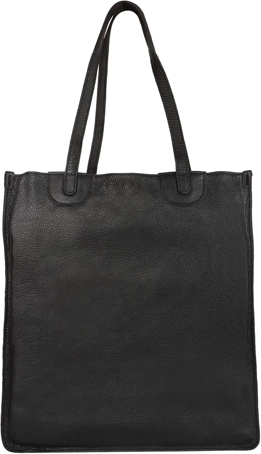 Vaan & Co. Tote  Upcycled Genuine Leather Shoulder Bag, Sustainable & Stylish Handbag for Everyday Use