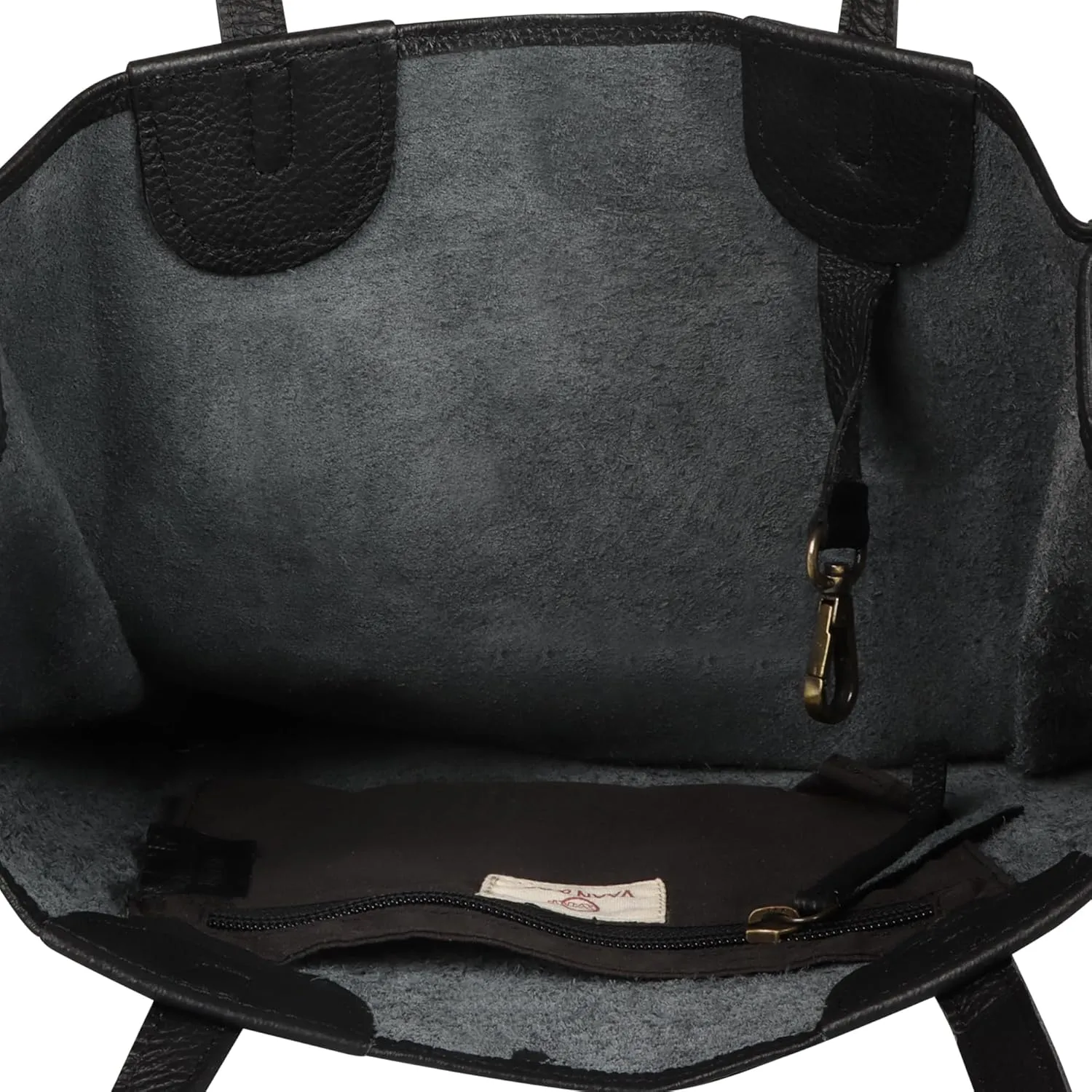 Vaan & Co. Tote  Upcycled Genuine Leather Shoulder Bag, Sustainable & Stylish Handbag for Everyday Use
