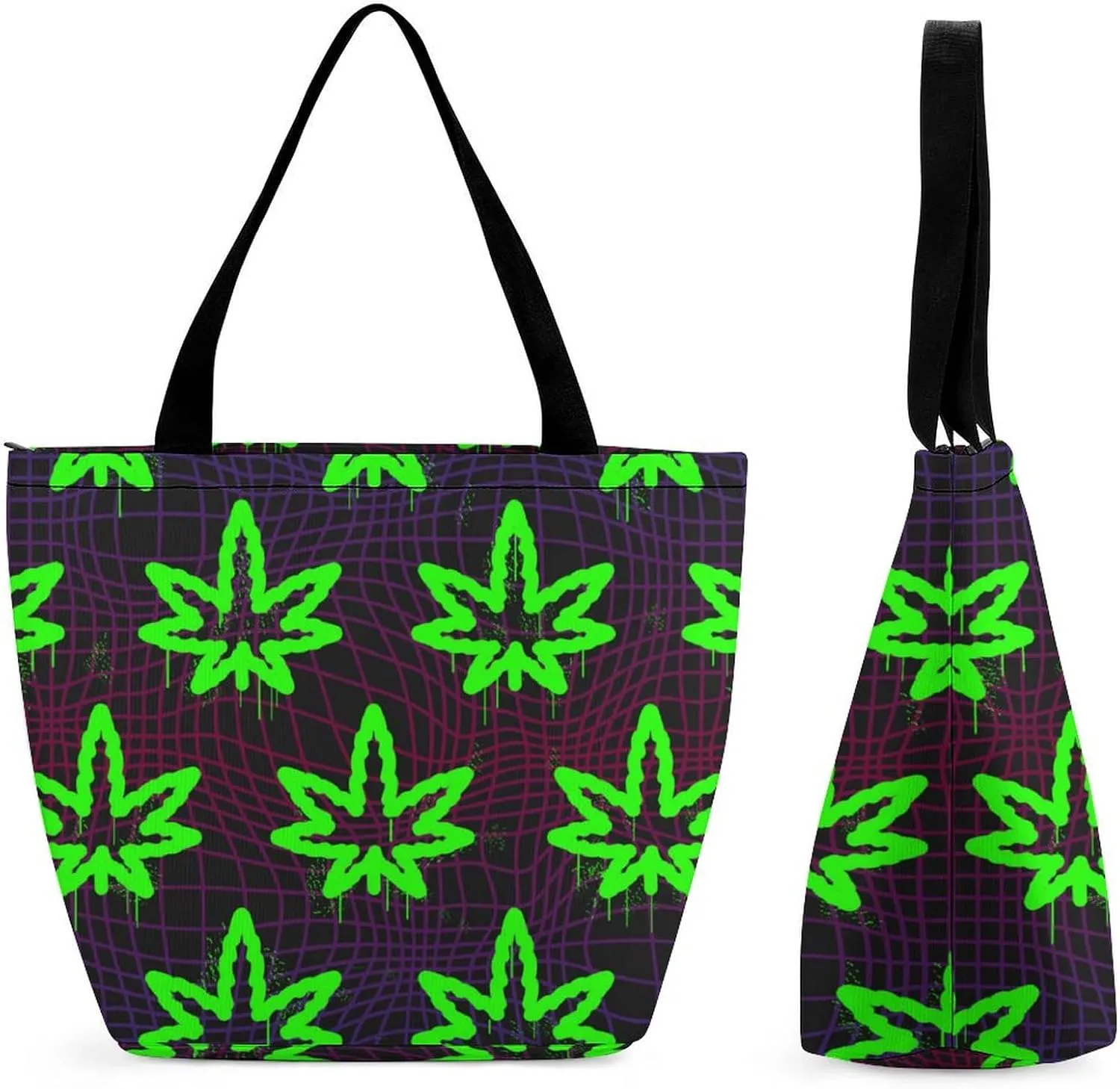 Women's Fashion Travel Tote Bag, Polyester Handbags Purse for Women, Shoulder Bag for Travel Shopping Beach